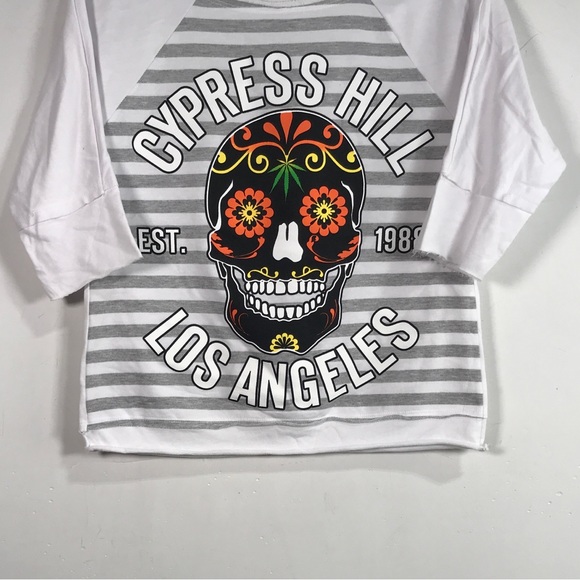 Control Industry Cypress Hill Day of the Dead Raglan Tee, Women's Size XL -Multi - Picture 6 of 9